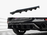 Central Rear Splitter (Vertical Bars) compatible with Mazda3 Mk4