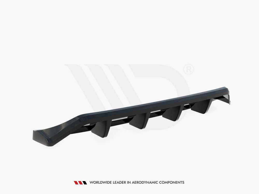 Central Rear Splitter (Vertical Bars) compatible with Mazda3 Mk4