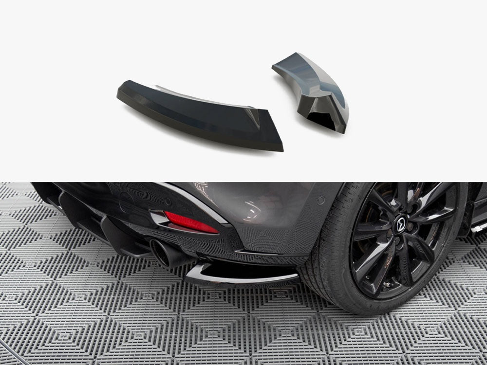 Rear Side Splitters compatible with Mazda3 Mk4