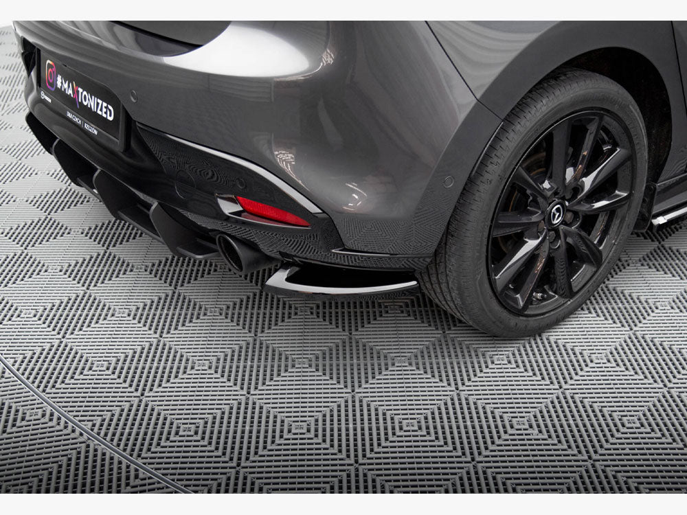 Rear Side Splitters compatible with Mazda3 Mk4