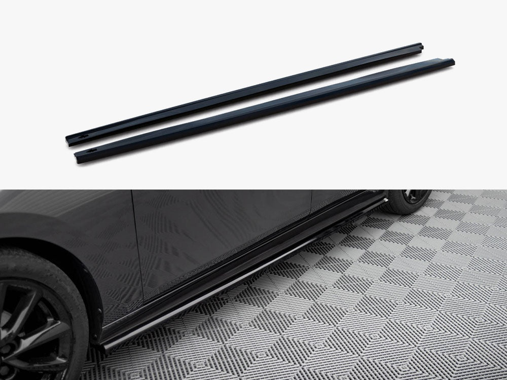 Side Skirts Diffusers compatible with Mazda3 Mk4