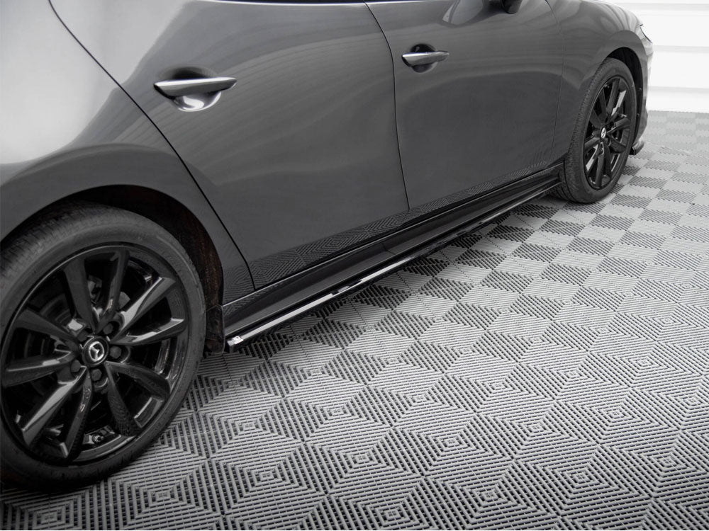 Side Skirts Diffusers compatible with Mazda3 Mk4