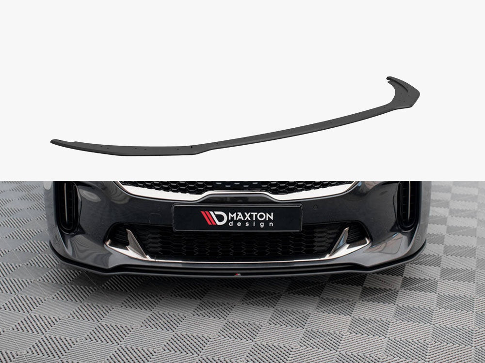 Street PRO Front Splitter compatible with Kia Stinger GT / GT-Line / Standard Mk1