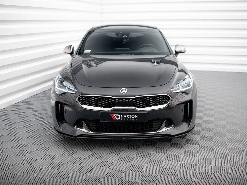 Street PRO Front Splitter compatible with Kia Stinger GT / GT-Line / Standard Mk1