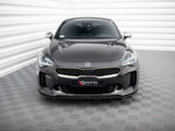 Street PRO Front Splitter compatible with Kia Stinger GT / GT-Line / Standard Mk1