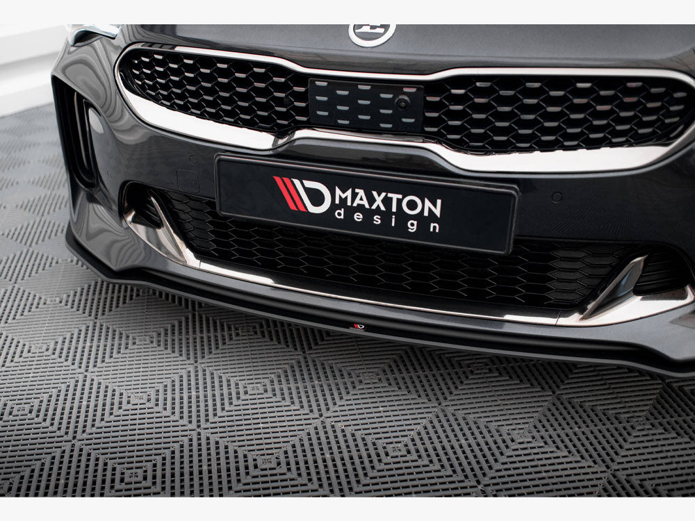 Street PRO Front Splitter compatible with Kia Stinger GT / GT-Line / Standard Mk1