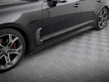 Street PRO Side Skirts Diffusers compatible with Kia Stinger GT / GT-Line / Standard Mk1