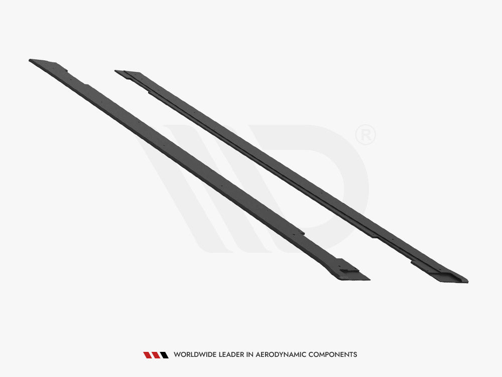 Street PRO Side Skirts Diffusers compatible with Kia Stinger GT / GT-Line / Standard Mk1