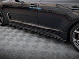 Street PRO Side Skirts Diffusers compatible with Kia Stinger GT / GT-Line / Standard Mk1