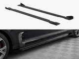 Street PRO Side Skirts Diffusers + Flaps compatible with Kia Stinger GT / GT-Line / Standard Mk1