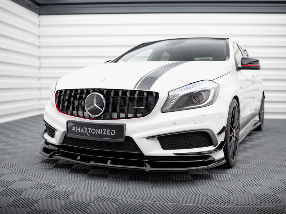 Front Splitter V.3 compatible with Mercedes-Benz A45 AMG W176