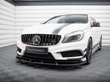Front Splitter V.3 compatible with Mercedes-Benz A45 AMG W176