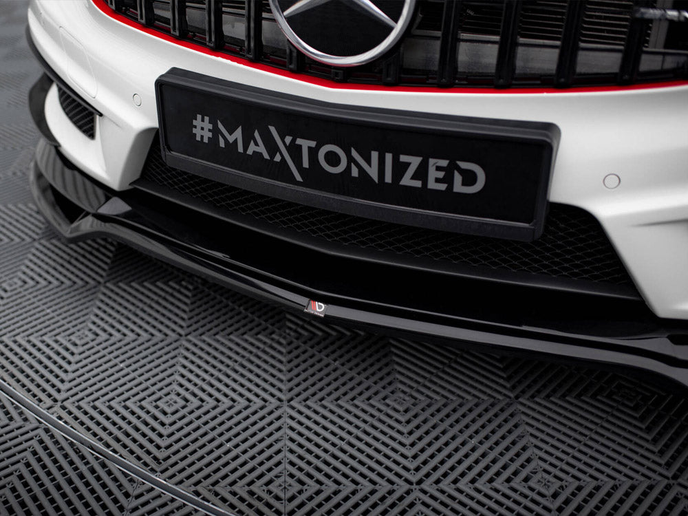 Front Splitter V.4 compatible with Mercedes-Benz A45 AMG W176