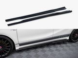 Side Skirts Diffusers compatible with Mercedes-Benz A45 AMG W176