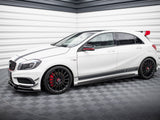 Side Skirts Diffusers compatible with Mercedes-Benz A45 AMG W176