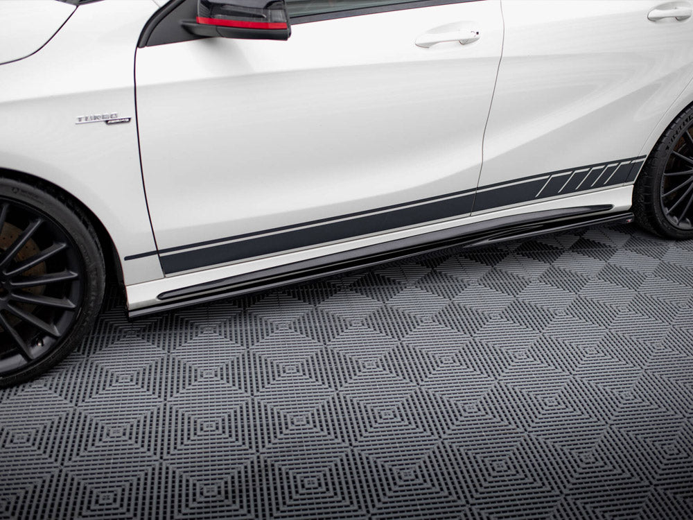 Side Skirts Diffusers compatible with Mercedes-Benz A45 AMG W176
