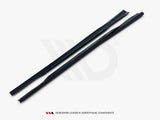 Side Skirts Diffusers compatible with Mercedes-Benz A45 AMG W176