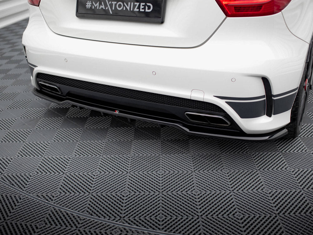 Rear Splitter (Vertical Bars) compatible with Mercedes-Benz A45 AMG W176