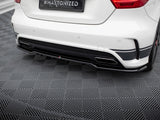 Rear Splitter (Vertical Bars) compatible with Mercedes-Benz A45 AMG W176