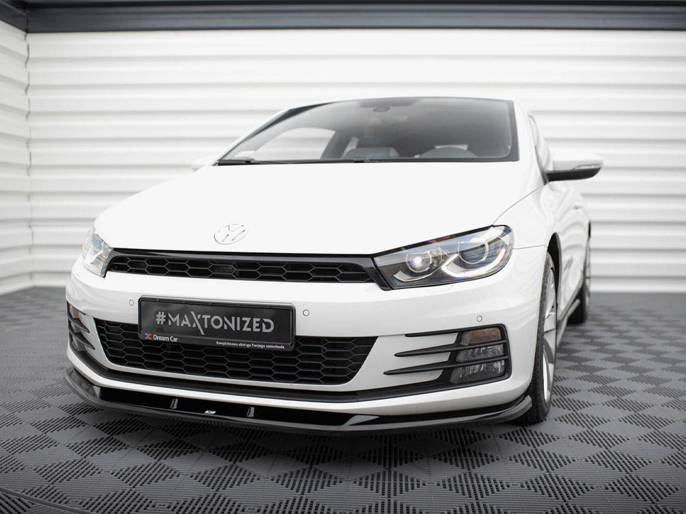 Front Splitter V.1 compatible with Volkswagen Scirocco Mk3 Facelift