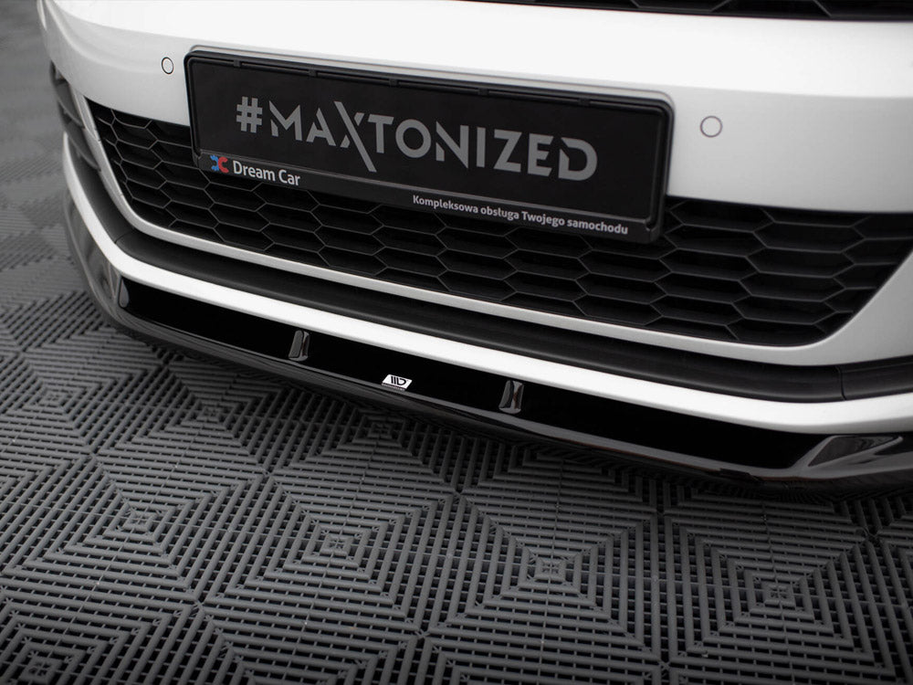 Front Splitter V.1 compatible with Volkswagen Scirocco Mk3 Facelift
