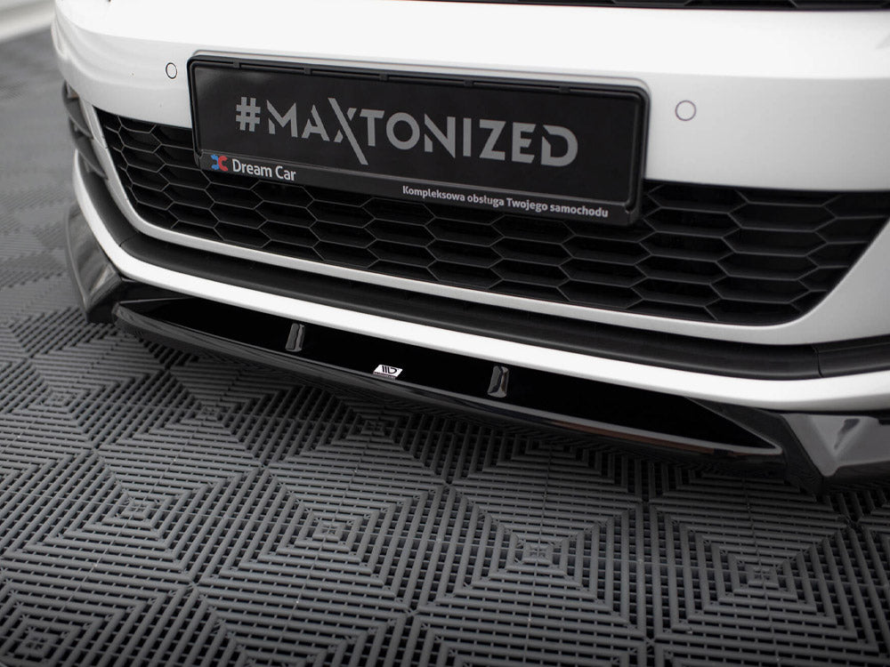 Front Splitter V.2 compatible with Volkswagen Scirocco Mk3 Facelift