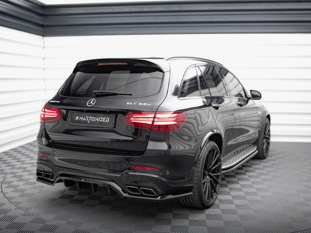 Rear Splitter (Vertical Bars) V.1 compatible with Mercedes-AMG GLC 63 SUV X253