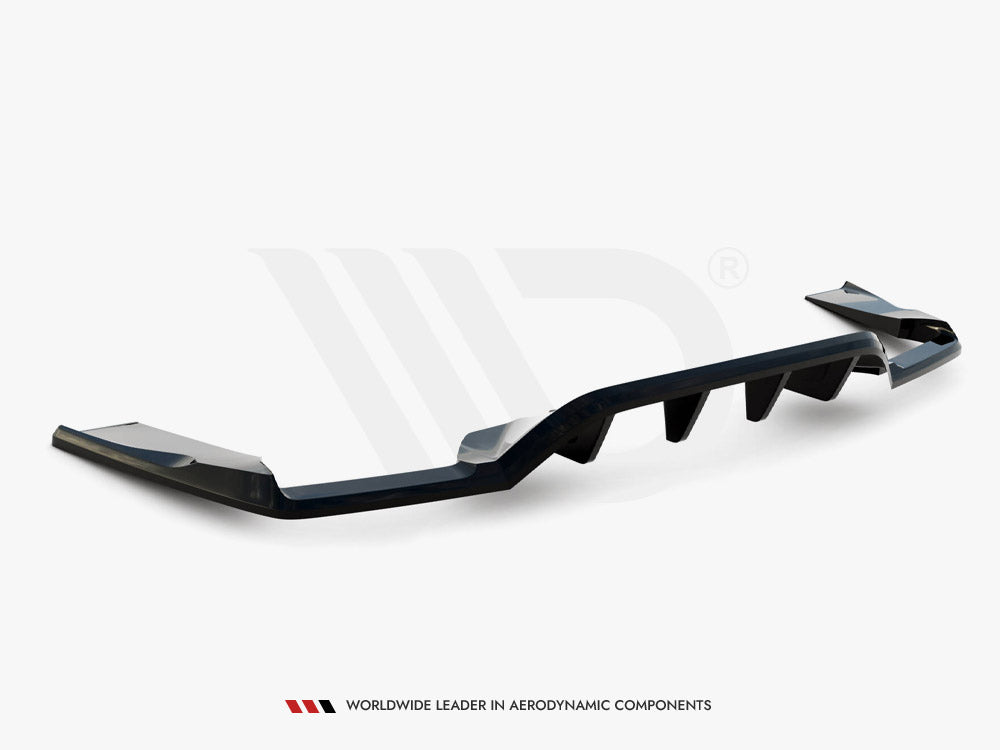 Rear Splitter (Vertical Bars) V.1 compatible with Mercedes-AMG GLC 63 SUV X253