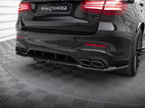 Rear Splitter (Vertical Bars) V.2 compatible with Mercedes-AMG GLC 63 SUV X253
