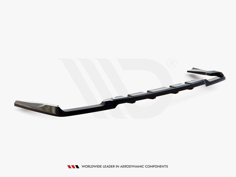 Rear Splitter (Vertical Bars) V.2 compatible with Mercedes-AMG GLC 63 SUV X253