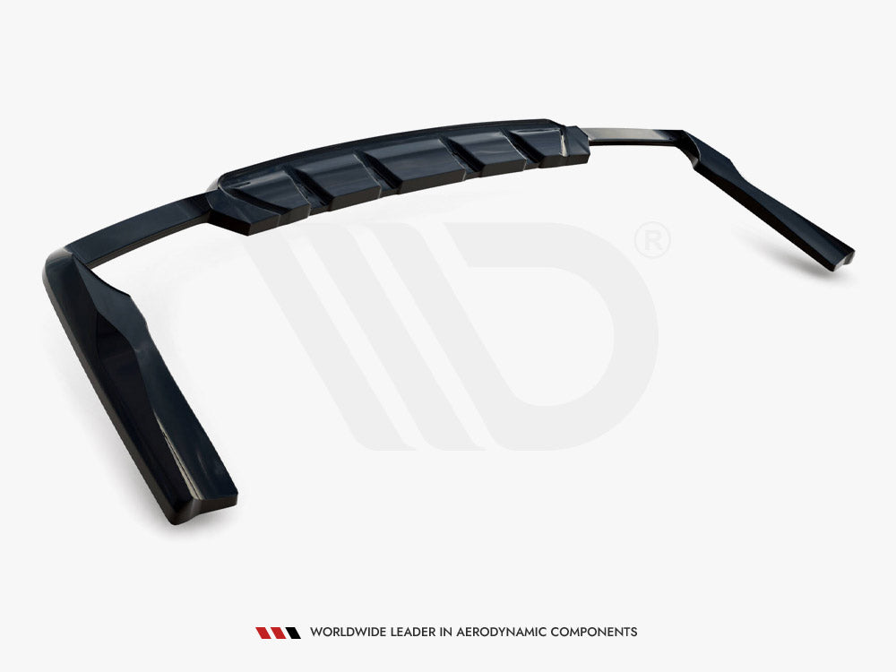 Rear Splitter (Vertical Bars) V.2 compatible with Mercedes-AMG GLC 63 SUV X253
