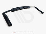 Rear Splitter (Vertical Bars) V.2 compatible with Mercedes-AMG GLC 63 SUV X253