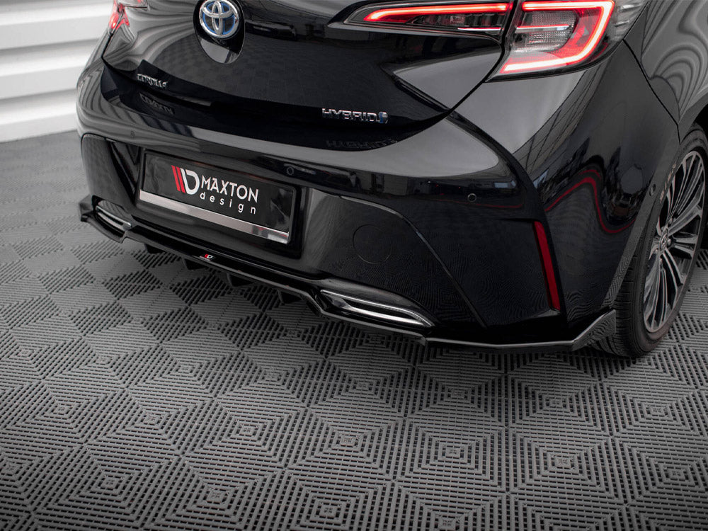 Rear Splitter (Vertical Bars) compatible with Toyota Corolla Hatchback Mk12