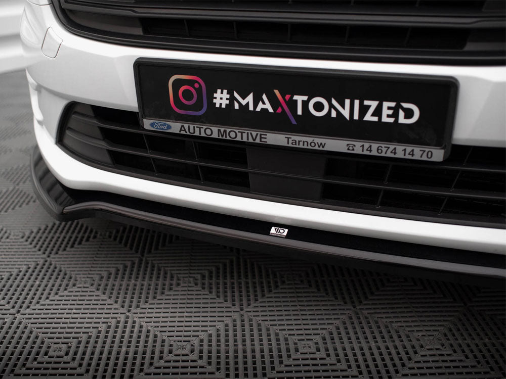 Front Splitter V.1 compatible with Ford Transit Connect Mk2 Facelift