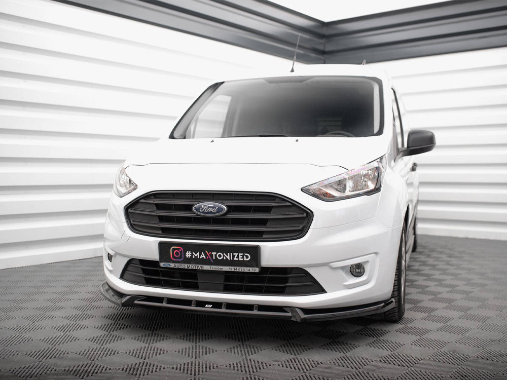 Front Splitter V.2 compatible with Ford Transit Connect Mk2 Facelift