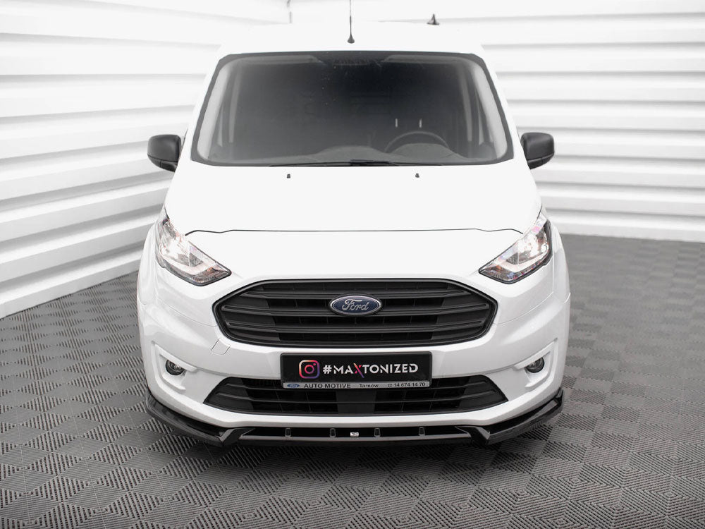 Front Splitter V.2 compatible with Ford Transit Connect Mk2 Facelift