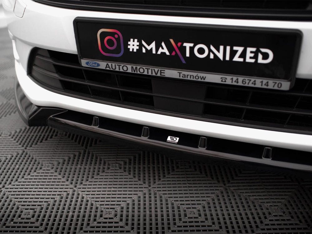 Front Splitter V.2 compatible with Ford Transit Connect Mk2 Facelift