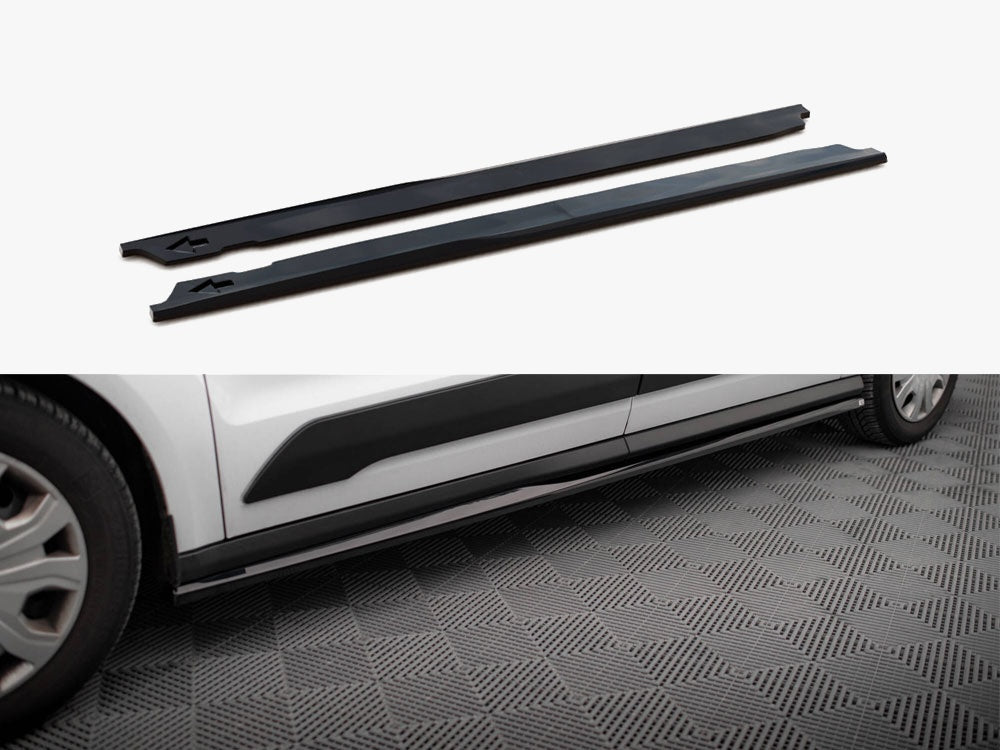 Side Skirts Diffusers compatible with Ford Transit Connect L2 Mk2 Facelift