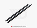 Side Skirts Diffusers compatible with Ford Transit Connect L2 Mk2 Facelift
