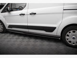 Side Skirts Diffusers compatible with Ford Transit Connect L2 Mk2 Facelift