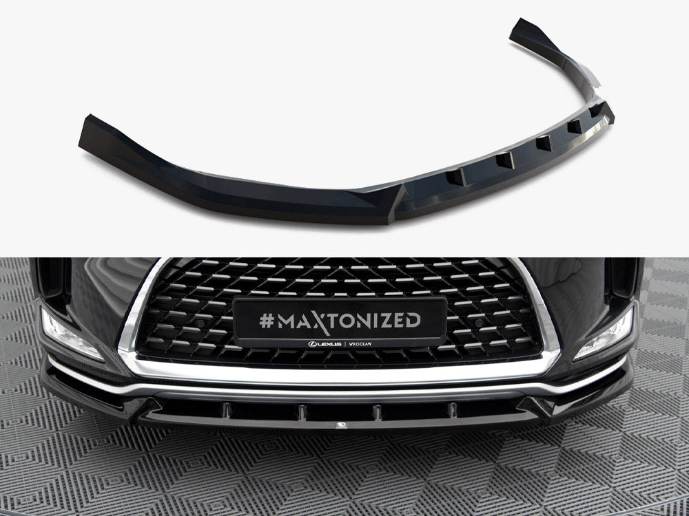 Front Splitter compatible with Lexus RX Mk4 Facelift