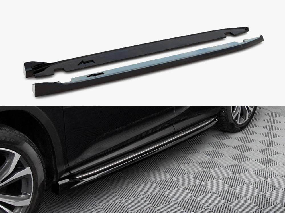 Side Skirts Diffusers compatible with Lexus RX Mk4 Facelift