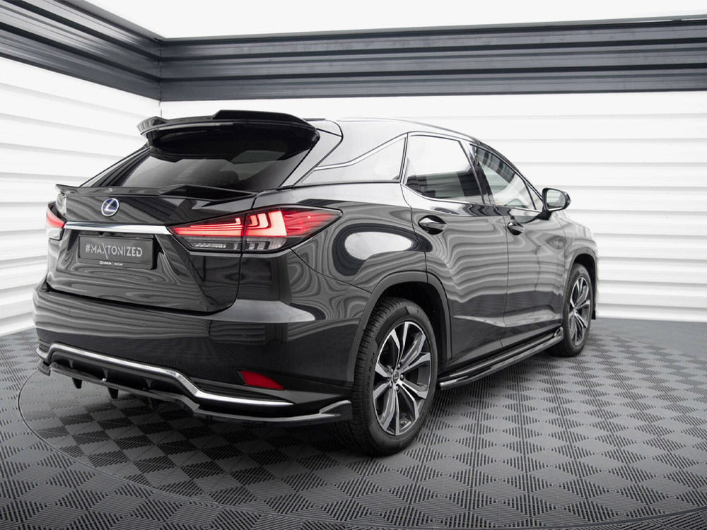 Side Skirts Diffusers compatible with Lexus RX Mk4 Facelift