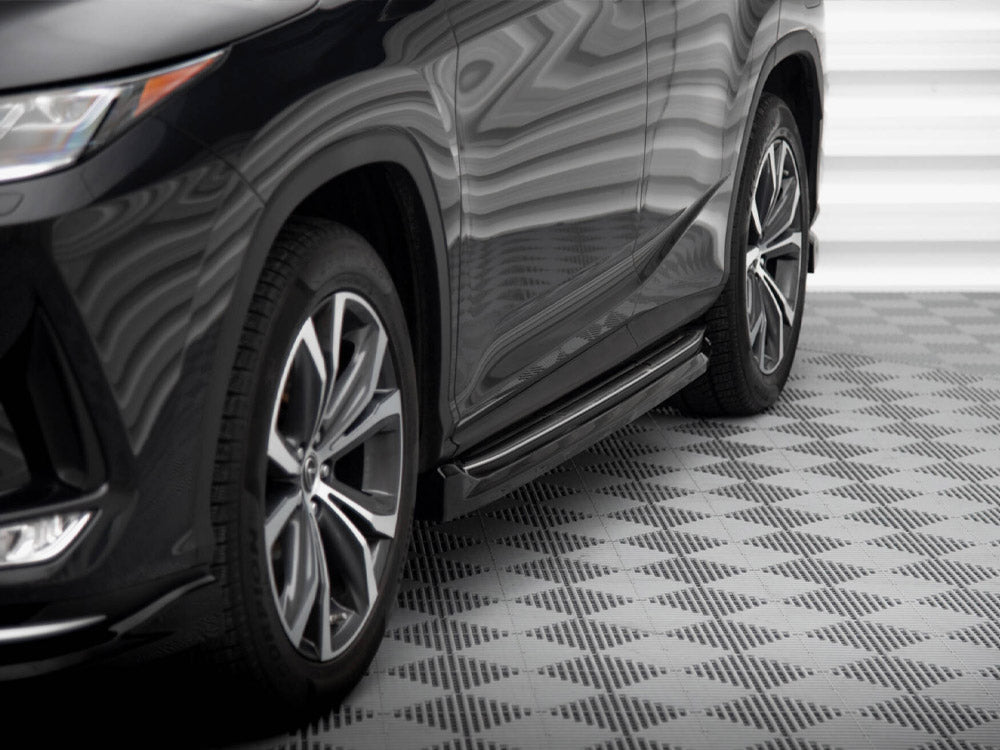 Side Skirts Diffusers compatible with Lexus RX Mk4 Facelift