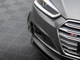 Front Bumper Wings (Canards) compatible with Audi S5 / A5 S Line Coupe / Sportback F5