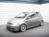 Side Skirts Diffusers compatible with Toyota Yaris T-Sport Mk1 Facelift