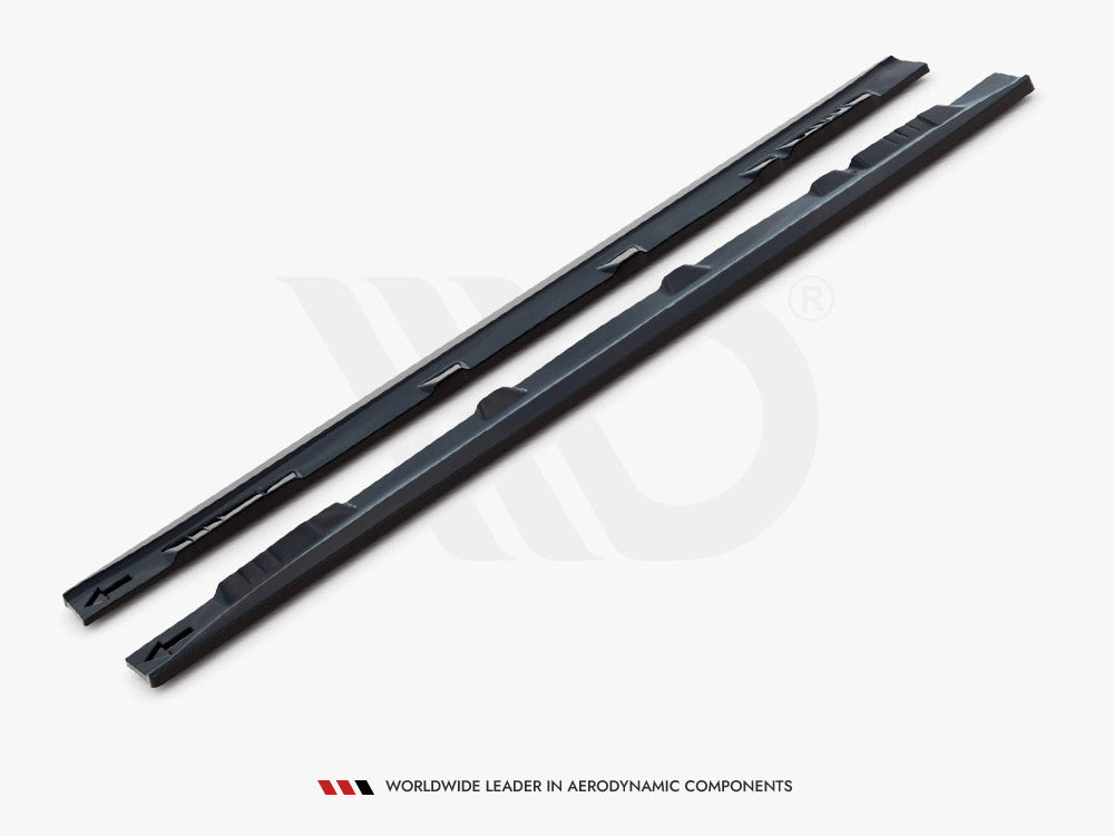 Side Skirts Diffusers compatible with Toyota Yaris T-Sport Mk1 Facelift