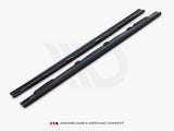 Side Skirts Diffusers compatible with Toyota Yaris T-Sport Mk1 Facelift
