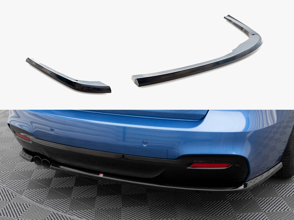 Rear Side Splitters compatible with BMW 3 GT M-Pack F34