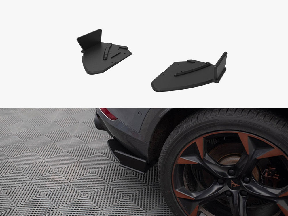 Street Pro Rear Side Splitters compatible with CUPRA Formentor Mk1